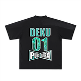 Deku Full Power Oversized Mesh V-Neck Soccer Jersey
