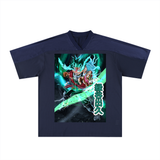 Deku Full Power Oversized Mesh V-Neck Soccer Jersey